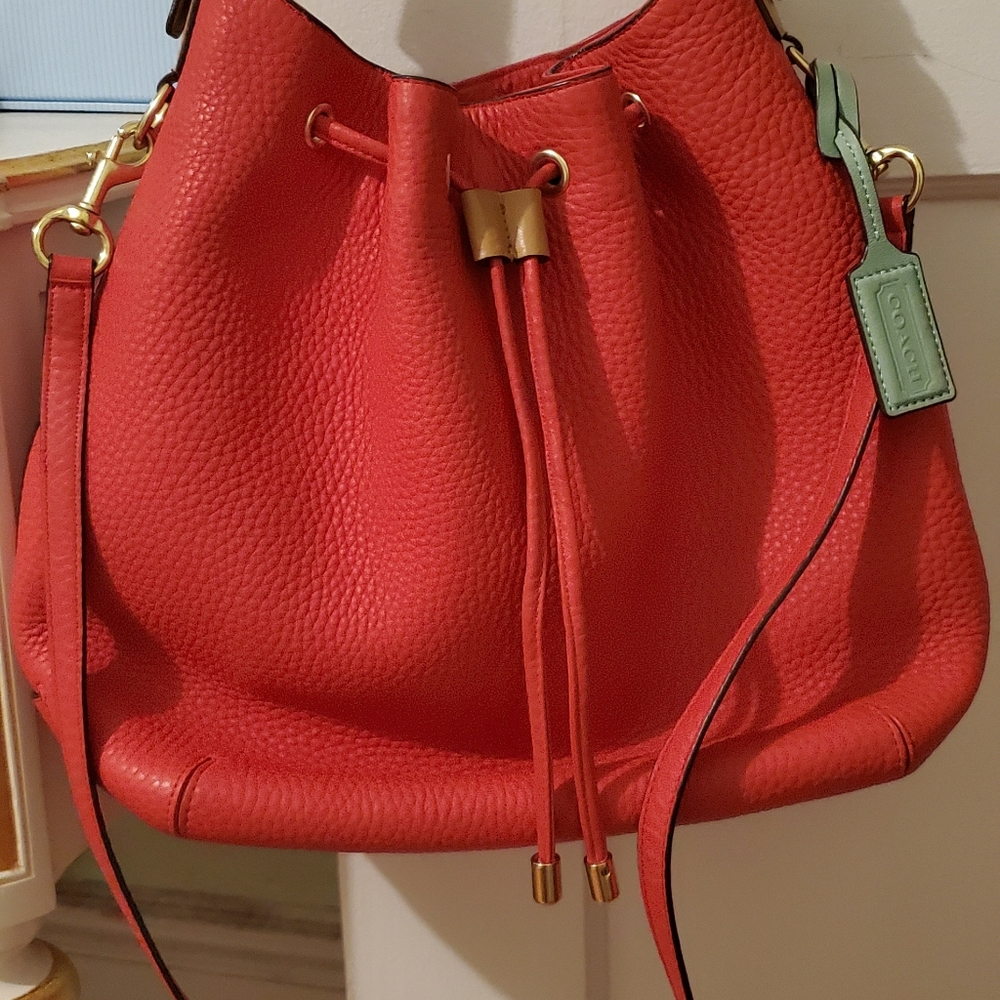 Coach bucket bag